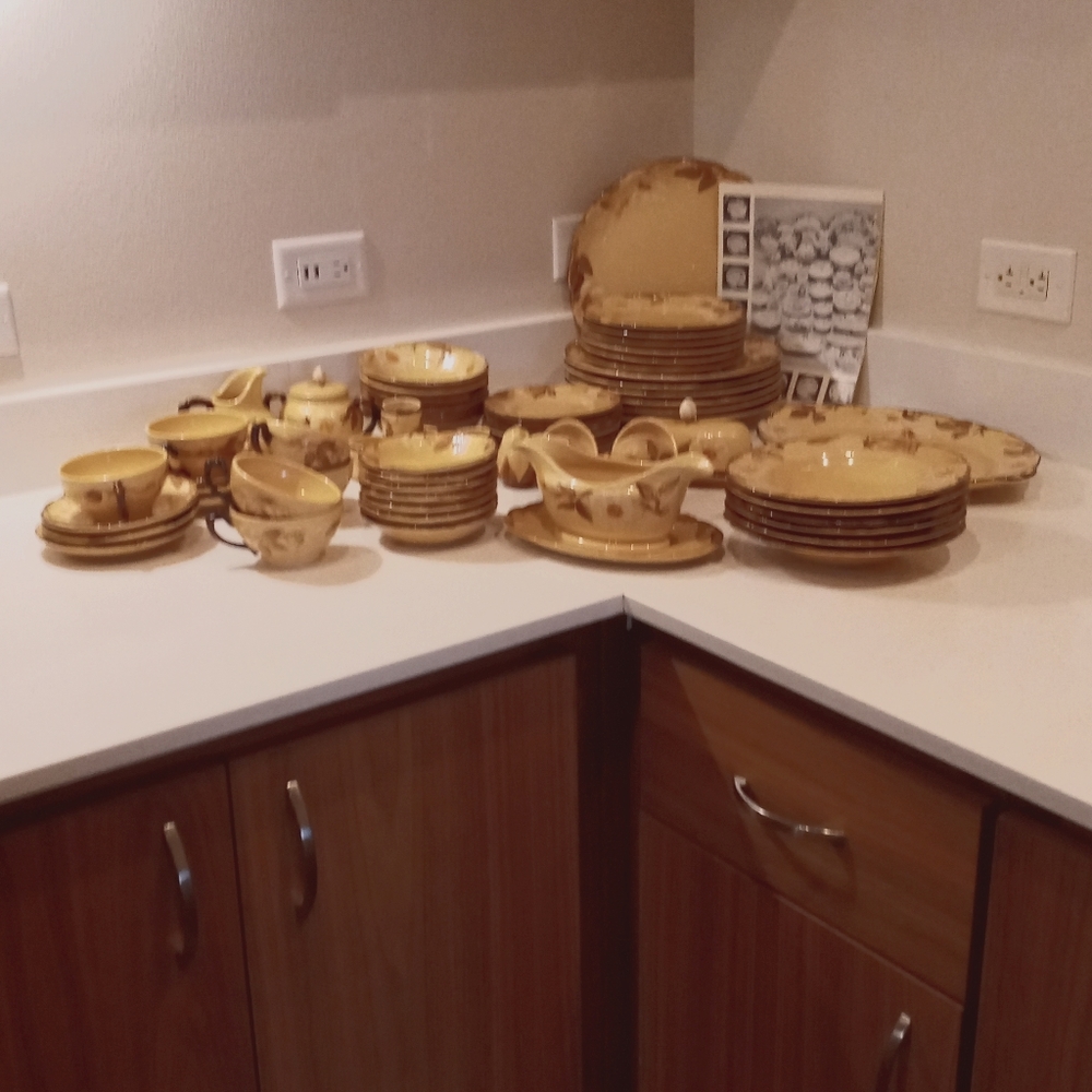 Franciscan cafe royal dish set